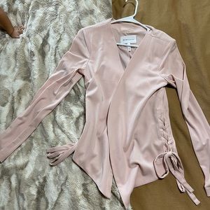 Light pink work blazer